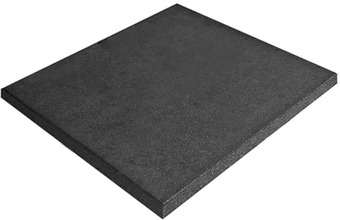 G5 HT SPORT Revêtement de sol anti-traumatisme en caoutchouc recyclé | Sol caoutchouté Gym 100 x 100 cm [épaisseur 2 cm et 0,8] Boîte d'entraînement, gymnases et zones de remise en forme | Grain moyen