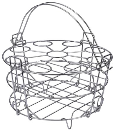 Soporte de cocción al vapor, soporte de enfriamiento de cocina, inserto de bandeja de cocción al vapor, soporte de cocción de vapor multifuncional con patas extraíbles para olla