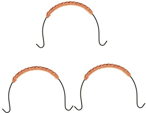 TOPBATHY Teekannenhenkel Universal 3st Griff Für Wasserkocher-zubehör Japanischer Teekannengriff Ersatz Austauschbarer Teekannengriff Retro- Teekannengriff Aus Porzellan Jahrgang Wildleder Brown