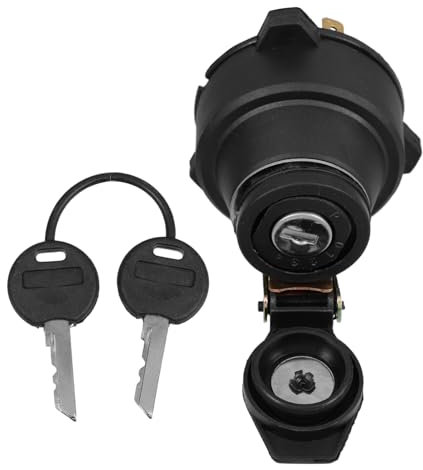 Toddmomy Interrupteur à Clé Pour Véhicule Interrupteur De Démarrage Électrique De Rechange Pour Tracteur Tondeuse