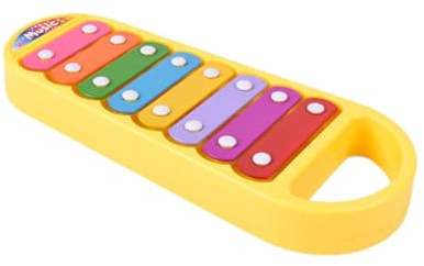 SOPOTUTU Percussion Garçon Fille Tons Xylophone Métallophone Piano à Frapper Instrument Éducatif Sonore pour Garçons et Filles Dès Ans Couleur Aléatoire Couleur Aléatoire