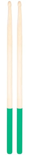 EXAOMBLE Baquetas Ligeras y Portátiles para Percusión de Arce Antideslizantes 5a Ideales para Bandas de Marcha y Kits Acústicos, para Batería