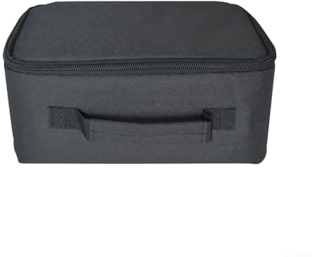 EVA Custodia per proiettore, custodia rigida da viaggio per HY300 HY320 P300, scatola protettiva antiurto con cerniera, nera