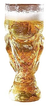 CTForest WM Meister - Vaso de cerveza (350 ml, apto para celebraciones familiares y fiestas de fútbol)