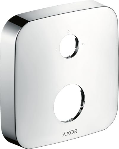 hansgrohe Verlängerungsrosette Axor 2-L, 0-1-2, softsquare, brushed nickel