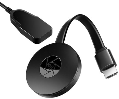 Wireless HDMI Dongle Adattatore Wireless, Display Dongle HDM, 1080P 2.4G WIFI Supporto DLNA/AirMirror/Airplay/Miracast für iOS 8 + / Android 5.0 + / Mac/Windows 7+