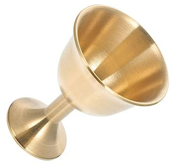 FUNOMOCYA Laiton Coupes De Temple Gobelet à Vin Élégant Verre à Vin Coupe à Rétro