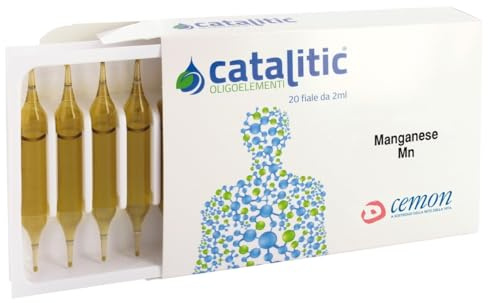 Cemon Soluzione Manganese Catalitic Oligoelementi, 20 Fiale Da 2 ml