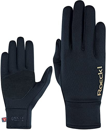 Roeckl Damen, Herren Fingerhandschuhe Kamui Black 6 1/2