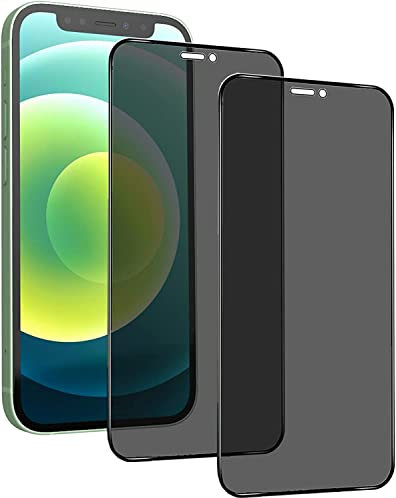 Hkess 2 Stück Sichtschutz für iPhone 13 Pro Max (6.7 ) - Anti-Spy Sichtschutzfolie 9H Härte, Anti-Spähen Privatsphäre Schutzfolie, Glas Folie Blickschutzfolie, Anti- Kratzer Displayschutzfolie