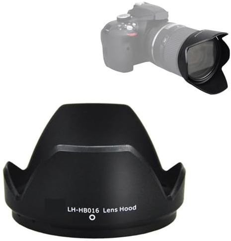 VYUHAksZ For jjc Flower Reversible Camera Lens Hood for tamron 16-300mm f/3.5-6.3 Di II VC PZD Macro Lens Replaces for tamron HB016 Lens Hood