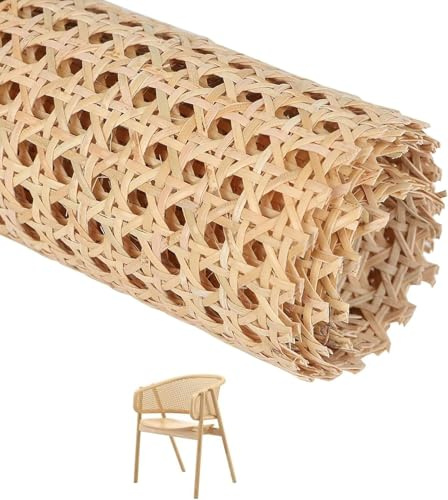 Cane Webbing Rattan Roll, Gewebtes Offenes Rattan, Rattan Geflecht, Möbel Wiener Geflecht, für Caning Projekte, Heimdekoration,40 x 100cm