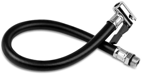 Dhisperares Reifenfüllschlauch Universal 38 cm Lang, Gewinde 12,5 mm