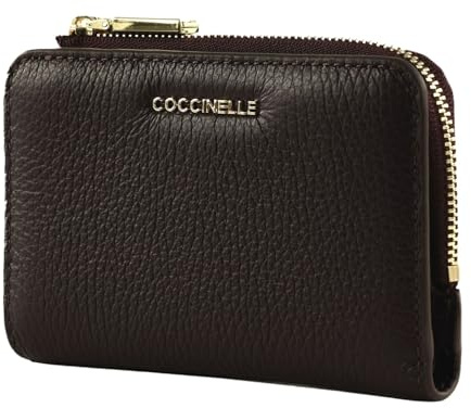 COCCINELLE Metallic Soft Wallet Prune