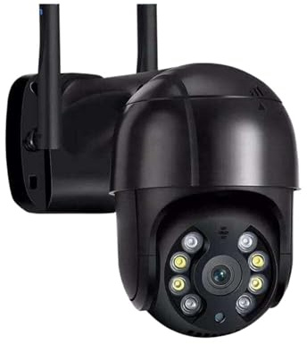 Caméras pour la sécurité à Domicile, 8MP 4K caméra IP 5MP sans Fil caméra dôme de Vitesse Suivi Automatique caméra PTZ Maison Intelligente Moniteur de Surveillance extérieure(5MP Add 128G Card)