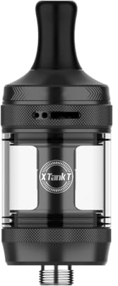 For Vaporesso XTank T Tank 3 ml φ22,4 mm (Gris) Resistencia GTX Coil Mesh 0,6 Ω/1,2 Ω MTL/RDL Vaping Llenado superior/Flujo de aire Atomizador Apto para Conexión 510 Mod Mod GTX One Pro -No Nicotine