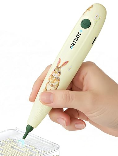 ARTDOT Electric Diamond Art Vacuum Pen Kits for adults, Wireless Pen as Diamond Painting Accessories and Tools