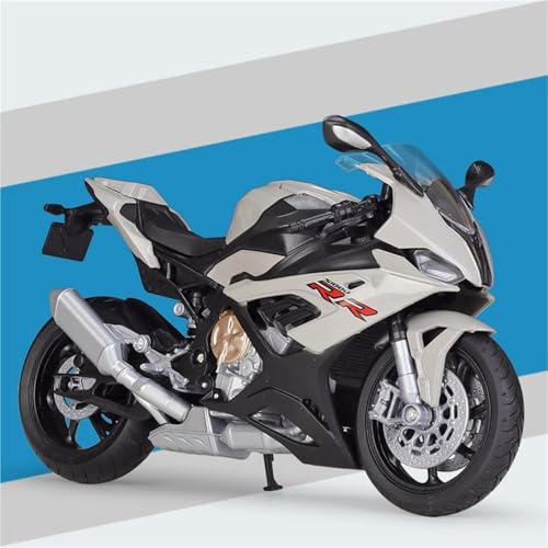 För S1000RR 2021 Legering Sportmotorcykelmodell Gjuten Metall Racing Motorcykelmodell Barnleksak Present 1:12