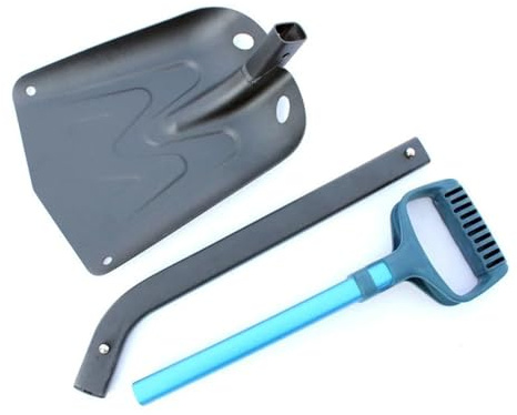 Pala da neve telescopica invernale, pala da neve portatile multifunzionale, pala antighiaccio, accessori for la rimozione della neve invernale