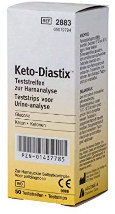 KETODIASTIX 50 TIRAS AMES REF.2883 BAYER