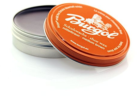Burgol Schuhwax Schuhcreme 100ml, MITTELBRAUN