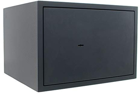 Profirst Wertschutzschrank S2 Tau 300 Doppelbartschloss 2 Schlüssel feuerhemmende Bauweise 1 verstellbarer Fachboden inkl. Befestigungsmaterial