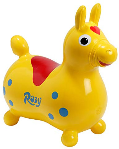 GYMNIC 7012 Jakobs 4019962 - Rody Hüpfpferd, gelb