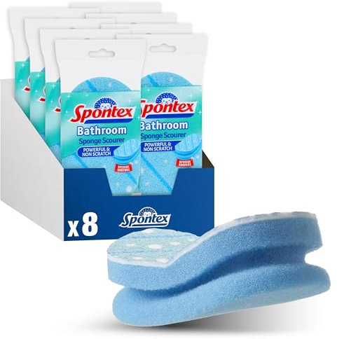 Spontex Bathroom Sponge Scourer
