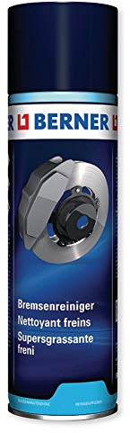 Aerosol limpiador de frenos, spray, limpiador, desengrasante, freno, embrague, 500ml, Berner