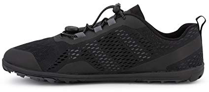Xero Shoes Men's Aqua X Sport Barefoot Water Shoes, Black, 11