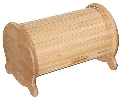 Zassenhaus Panera Cottage con tapa deslizante, madera de haya, 40 x 26 x 26 cm