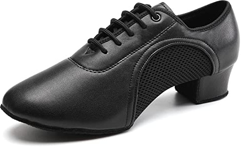 TINRYMX Women Ballroom Practice Shoes Standard Modern Teaching Professional Performance Latin Salsa Dance Shoes,US 8