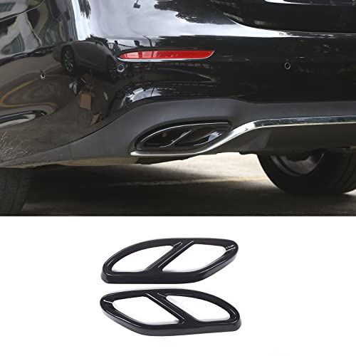 Auto Außen Auspuffblende Auspuff Abdeckung für Heckstoßstange für A B C GLC Klasse W205 W213 W246 W247 X253 W177 E Klasse C207 Coupe