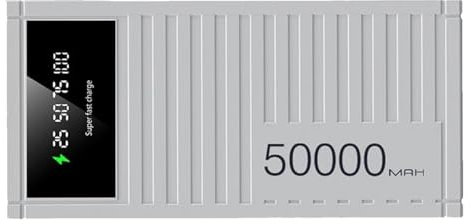 Portable Charger Bank, High-Capacity Power Bank, 50000mAh Battery Pack, 66W Fast Charging, Multifunctional Energy Bank, LED Display Charger, Outdoor Power Bank, Portable Phone Charger