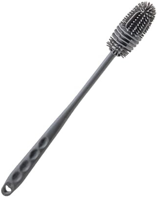 Silicone Bottle Cleaning Brush - Sponge Pot Cleaner, Flexible Brush Cleaning Bottle Jar Glassware | Non Scratch Hair Long Handle Deep Cleaning, , Perfect for Baby Bottles and Travel Mugs