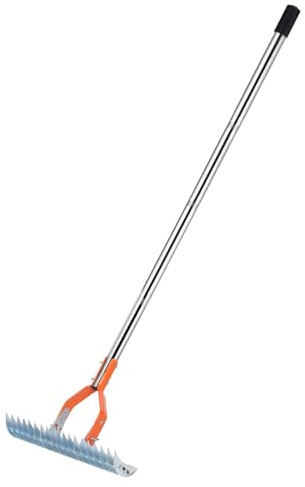 THELCH RAKE Lawn - RELOVER RELOVOR RAKE TOLL, Handheld Lawn Dethatcher | Multipurpose Lawn Care and Maintenance Remover, Ergonomic Handle Thatch Rake for Yard Cleaning