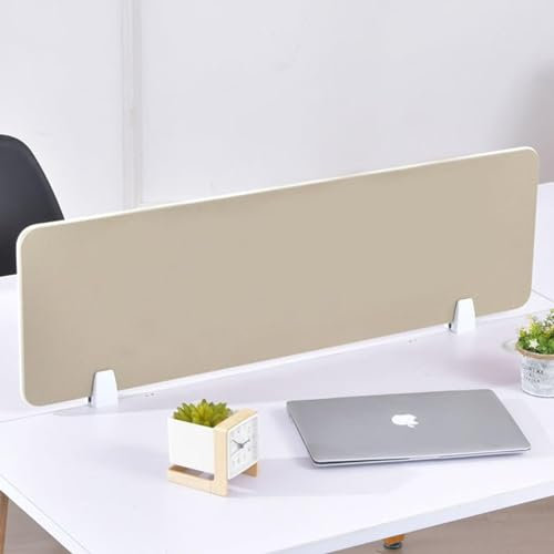 Séparateurs de bureau – Panneau acoustique et écran d'intimité, organiseur de bureau autoportant pour cloisons de bureau insonorisantes