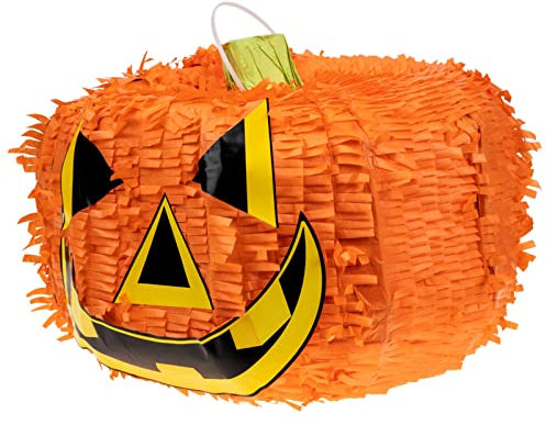 SOPOTUTU Halloween Pinata Deko Kürbis Piñata für Kinderpartys Kreative Papier Dekoration für Halloween Feiern für Unvergesslichen Spaß
