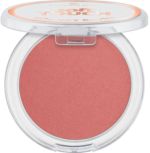 essence soft TOUCH BOUNCY BLUSH 10 antique bloom, blush cream-to-powder, teinte bois de rose vintage au caractère nude, fini mat, texture soin, 5g