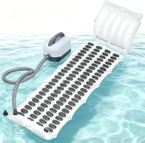 GLBMXDD Badewannen-Sprudelmatte, Badewannenmatte mit Luftmassage, Badewannen-Spa-Massagematte, 6-stufige Sprudelfunktion, Fernbedienung und rutschfeste Saugnäpfe für Entspannung zu Hause Regular114cm