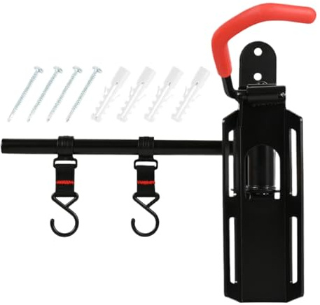 Soportes de almacenamiento de ciclismo montados en la pared, soporte resistente y resistente, gancho para ciclismo de interior, para familiares, amigos, interiores, exteriores, garaje, bicicletas