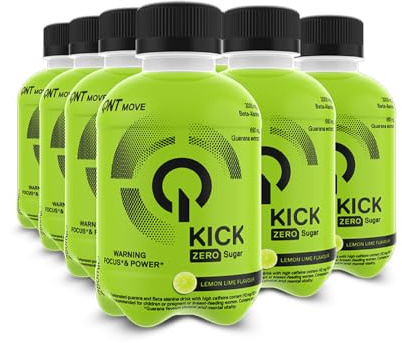 Qnt Nutrition Kick Drink 12 Bebidas X 250 Ml Sabor LIMA LIMON