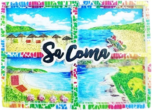 Mallorca Spanien Sacoma Mallorca Magnet Kühlschrank Kühlschrank Magnet Dekoration Aufkleber Souvenir Harz Handwerk Küche Whiteboard