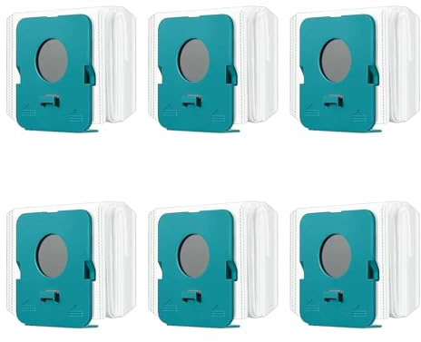 wadafen Hoover Bags for Samsung Bespoke Jet Cordless Vacuum Cleaner 6 Pack | Large Capacity Disposable Replacement Bags for Samsung Bespoke VCA-ADB95/VS20A95923W Samsung Vacuum Cleaner Bags