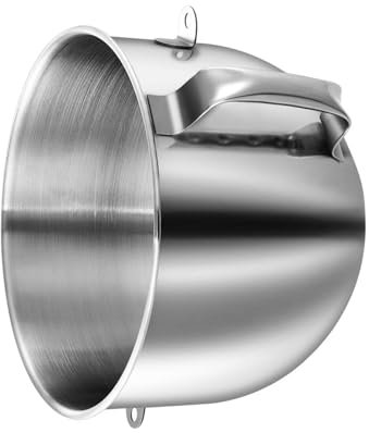 Mixer Rührschüssel Edelstahl Rührschüssel Rührschüssel Lebensmittelmixer Zubehör Edelstahl Textur Für 7QT Mixer Schüsselaufsatz