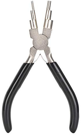 Respicefinem Sicherungsring Zange Set Kleine Parallel-Kiefer Zangen 17×8×2 6-Abschnitt Runde Nase Snap Zange Ideal Für Hand Made Schmuck Uhr Reparatur Home-Reparatur Metall Schmied