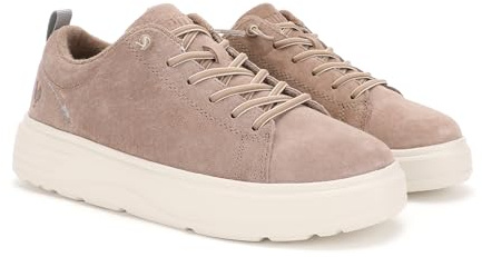 Pitas | Yari | Sneakers Casual pour Femme | Chaussures Bateau pour l'hiver | Baskets d'hiver | Mocassins | Botte d'hiver | Chaussure sans Lacets | Chaussure Walkinpitas | Taupe 37