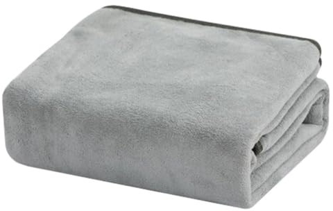 Asciugamano in microfibra per auto, 180 x 60 cm, di grandi dimensioni, per panno ultra assorbente antigraffio per dettagli automobilistici, vernice, vetro e interni