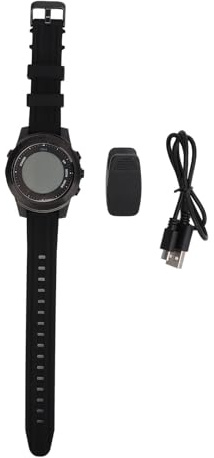 MechKit Tauchcomputer, Multifunktions-Tauchcomputeruhr, wasserdicht, 100 m Handgelenkhalterung, Freitauchcomputer, Schwarz