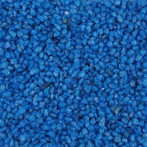Granulat 2-3mm / kleine Dekosteine 5 KG BLAU